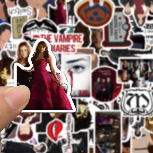 The Vampire Diaries graffiti stickers&nbsp;, suitable for suitcases, motorcycles, water cups, and laptop